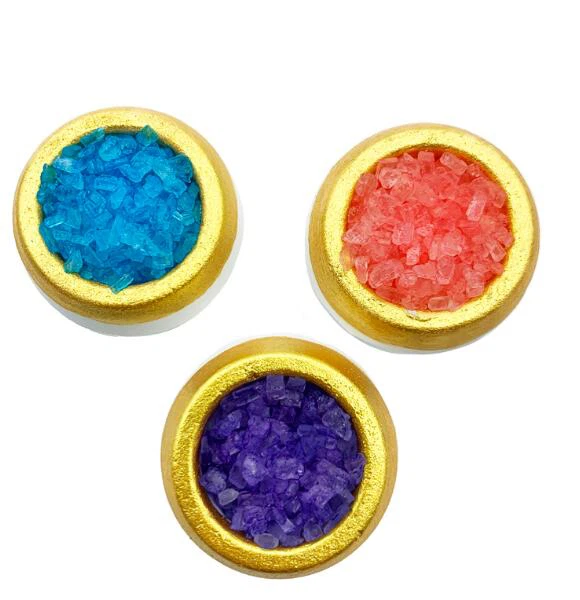 হিমালয় সল্টের সাথে স্নান বোমা