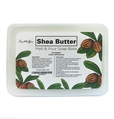 শেয়া মাখন গলে যাওয়া সাবান বেস