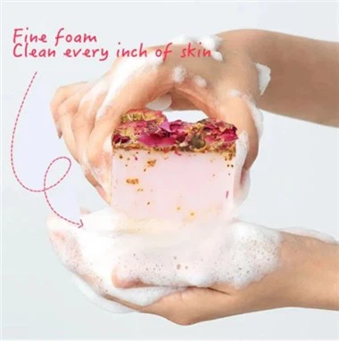 বর্গ সুগন্ধযুক্ত ময়শ্চারাইজিং পেটাল সাবান